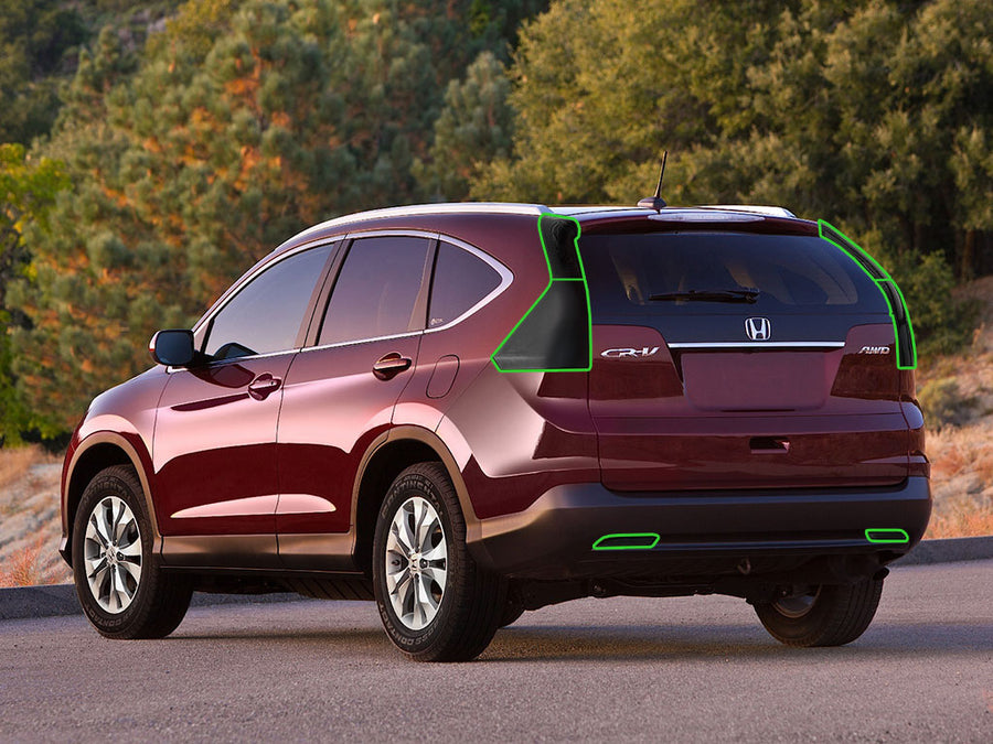 cr-v Tail Light Tint Installation Points
