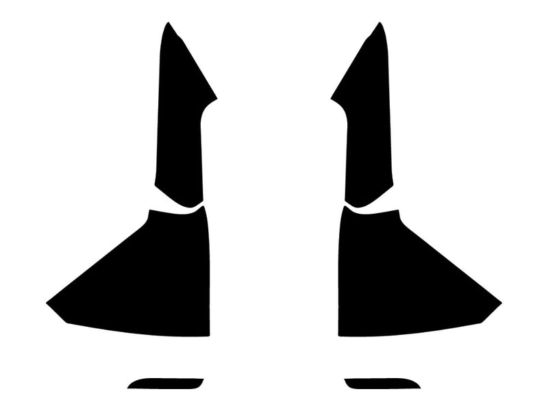 cr-v Precut Tail Light Tint Diagram