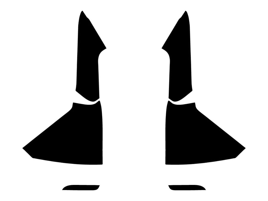 cr-v Precut Tail Light Tint Diagram