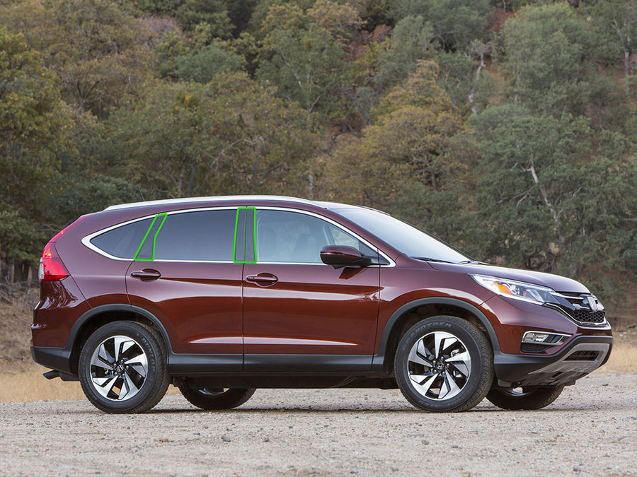 honda cr-v 2012-2016 Pillar Post Trim Installation Location