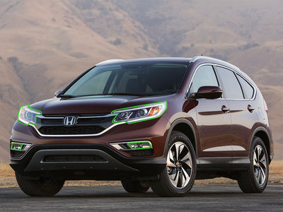honda cr-v 2012-2016 Headlight Protection Installation Location
