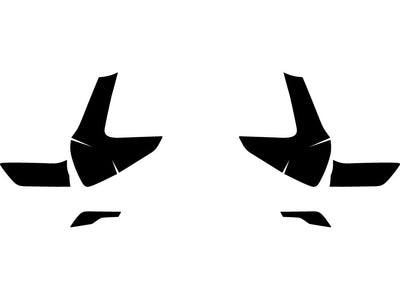 cr-v Precut Tail Light Tint Diagram