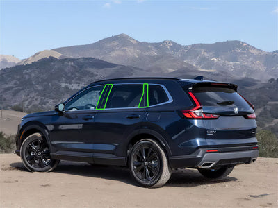 honda cr-v 2023-2024 Pillar Post Trim Installation Location