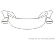 crosstour Avery Dennison Clear Bra Hood Precut PPF Diagram