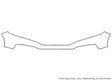 crosstour Avery Dennison Clear Bra Bumper Precut PPF Diagram