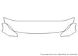 del sol Avery Dennison Clear Bra Hood Precut PPF Diagram