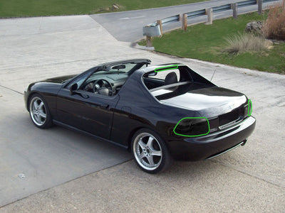 del sol Tail Light Tint Installation Points