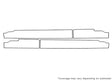 element 3M Clear Bra Door Cup Precut PPF Diagram