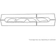 element Avery Dennison Clear Bra Door Cup Precut PPF Diagram