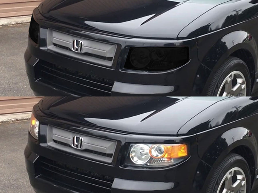 honda element 2007-2008 (sc) Headlight Tint Appearance