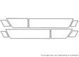 element 3M Clear Bra Door Cup Precut PPF Diagram