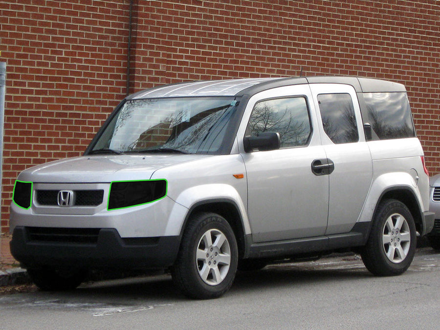 honda element 2009-2011 Headlight Tint Location