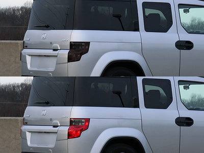 element Before and After Smoked Taillights