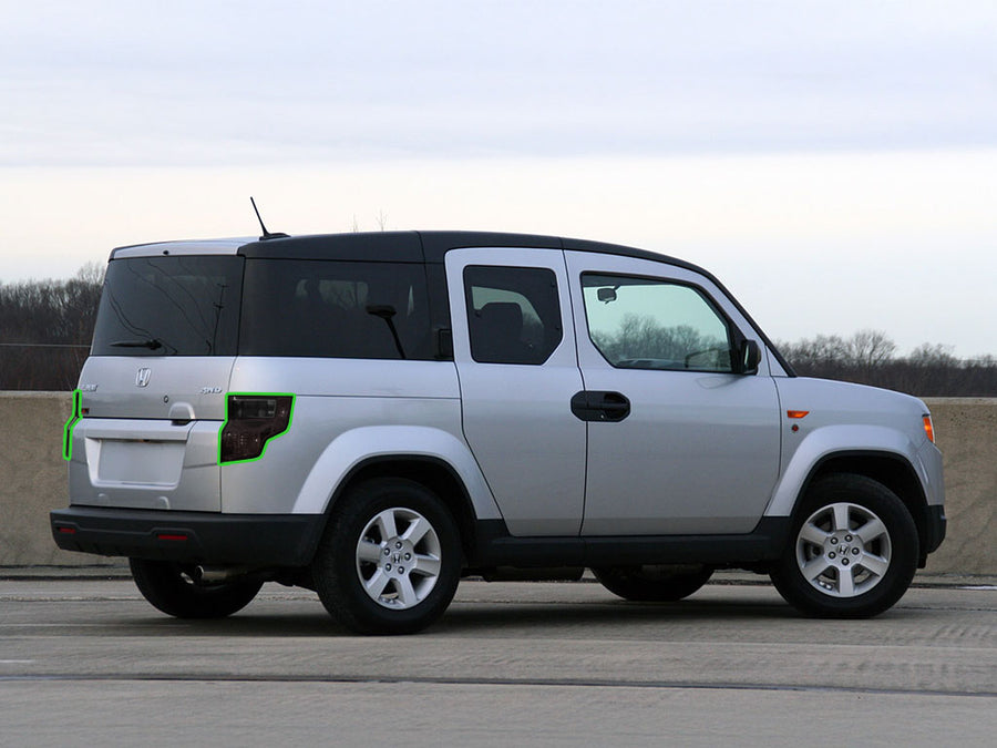 element Tail Light Tint Installation Points