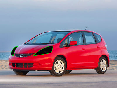 honda fit 2007-2008 Headlight Tint Location