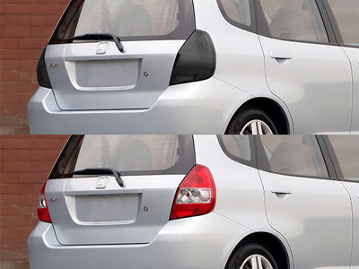 fit Before and After Smoked Taillights
