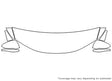 fit Avery Dennison Clear Bra Hood Precut PPF Diagram