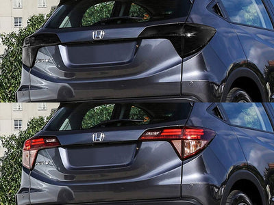 hr-v Before and After Smoked Taillights