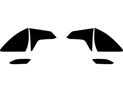 hr-v Precut Tail Light Tint Diagram