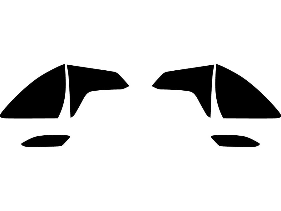 hr-v Precut Tail Light Tint Diagram