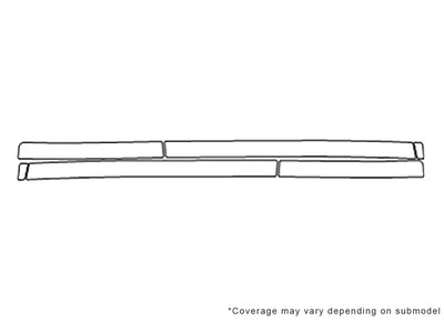 hr-v 3M Clear Bra Door Cup Precut PPF Diagram