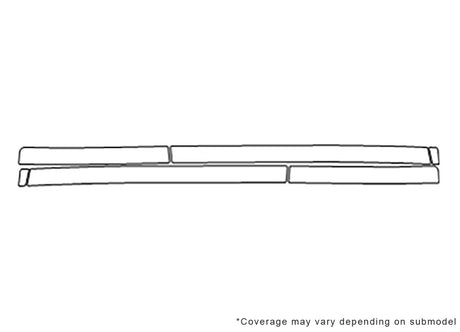 hr-v 3M Clear Bra Door Cup Precut PPF Diagram