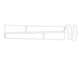 hr-v Avery Dennison Clear Bra Door Cup Precut PPF Diagram