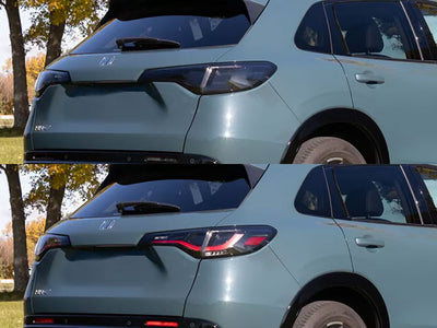 hr-v Before and After Smoked Taillights
