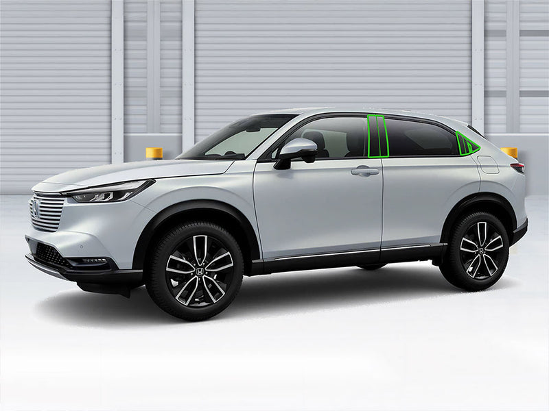 honda hr-v 2023-2024 Pillar Post Trim Installation Location