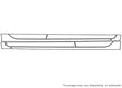 insight 3M Clear Bra Door Splash Precut PPF Diagram