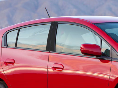 honda insight 2010-2014 Matte Black Pillar Cover Diagram