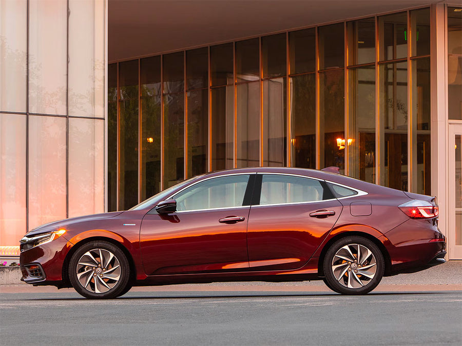honda insight 2019-2023 Piano Black Pillar Trim
