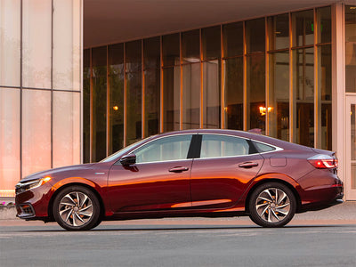 honda insight 2019-2023 Piano Black Pillar Trim