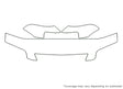 odyssey 3M Clear Bra Hood Precut PPF Diagram