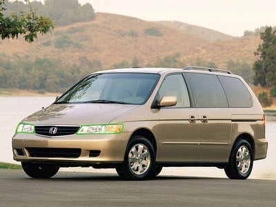 honda odyssey 1999-2004 Headlight Protection Installation Location
