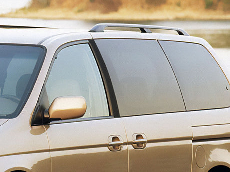 honda odyssey 1999-2004 Matte Black Pillar Cover Diagram