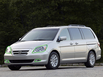 honda odyssey 2005-2007 Headlight Protection Installation Location