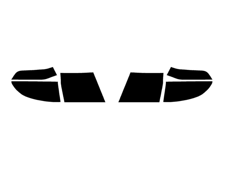odyssey Precut Tail Light Tint Diagram