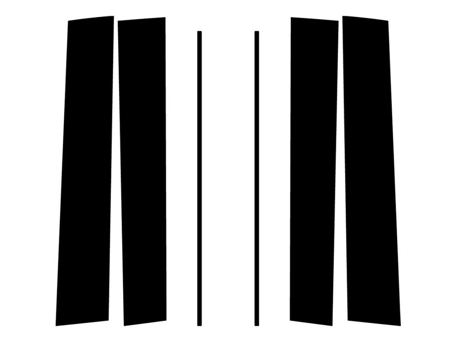 honda odyssey 2005-2010 Camo Pillar Trim Diagram