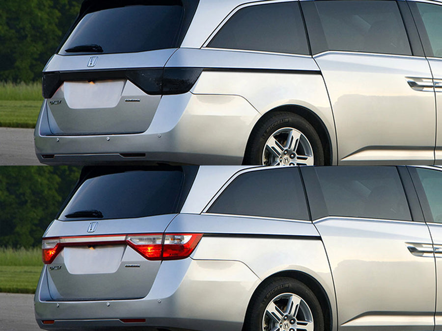odyssey Before and After Smoked Taillights