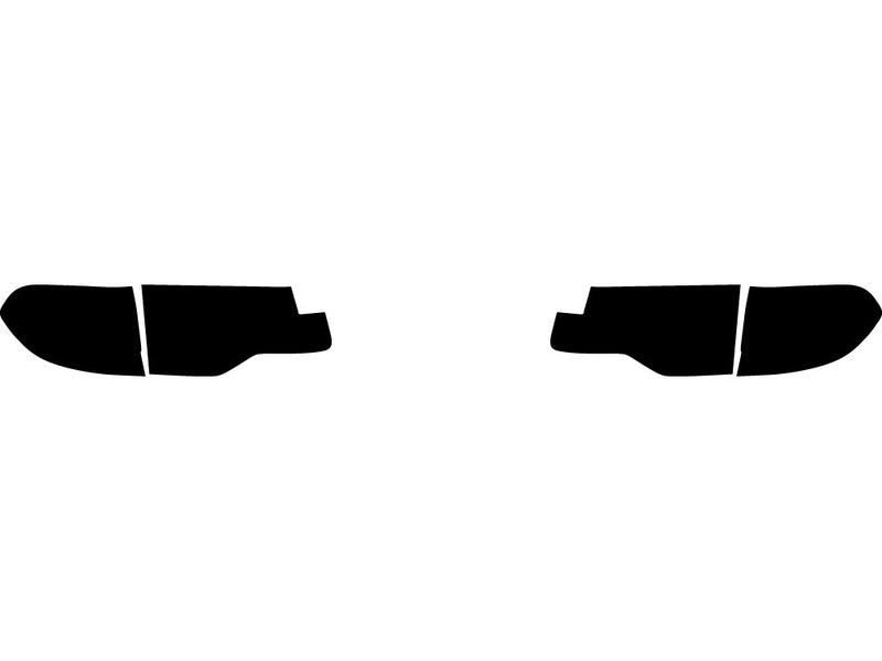 odyssey Precut Tail Light Tint Diagram