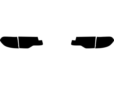 odyssey Precut Tail Light Tint Diagram