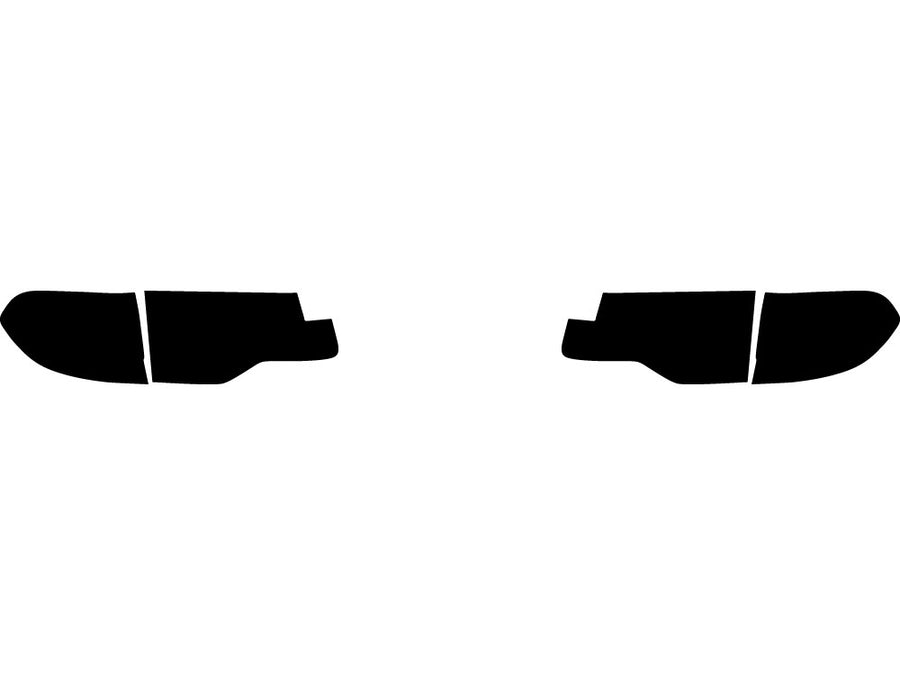odyssey Precut Tail Light Tint Diagram