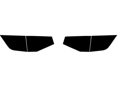 odyssey Precut Tail Light Tint Diagram