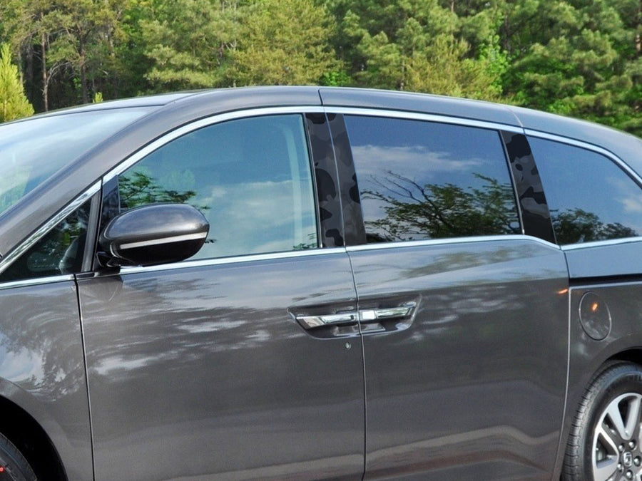 honda odyssey 2011-2017 Camo Pillar Cover Diagram