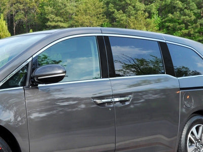 honda odyssey 2011-2017 Carbon Fiber Pillar Cover Diagram