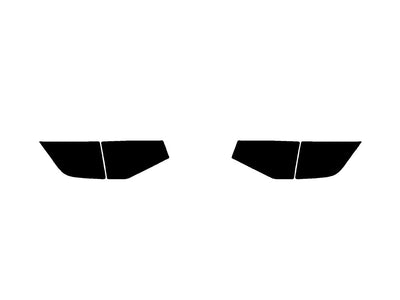 odyssey Precut Tail Light Tint Diagram