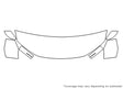 odyssey 3M Clear Bra Hood Precut PPF Diagram
