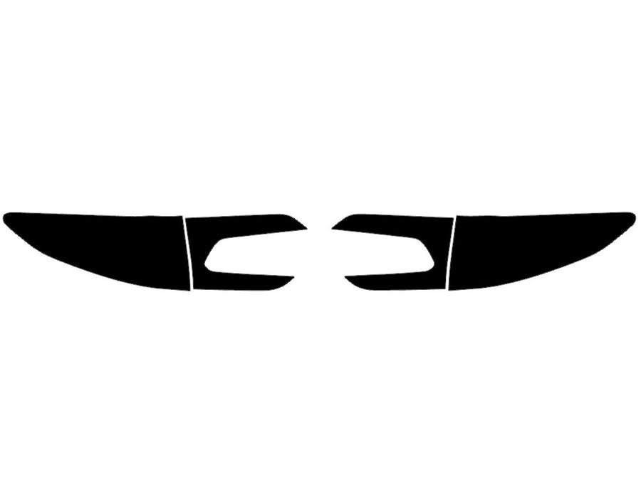 odyssey Precut Tail Light Tint Diagram