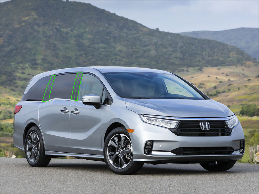 honda odyssey 2018-2024 Pillar Post Trim Installation Location